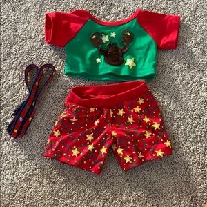 Christmas pjs for stuffed animals